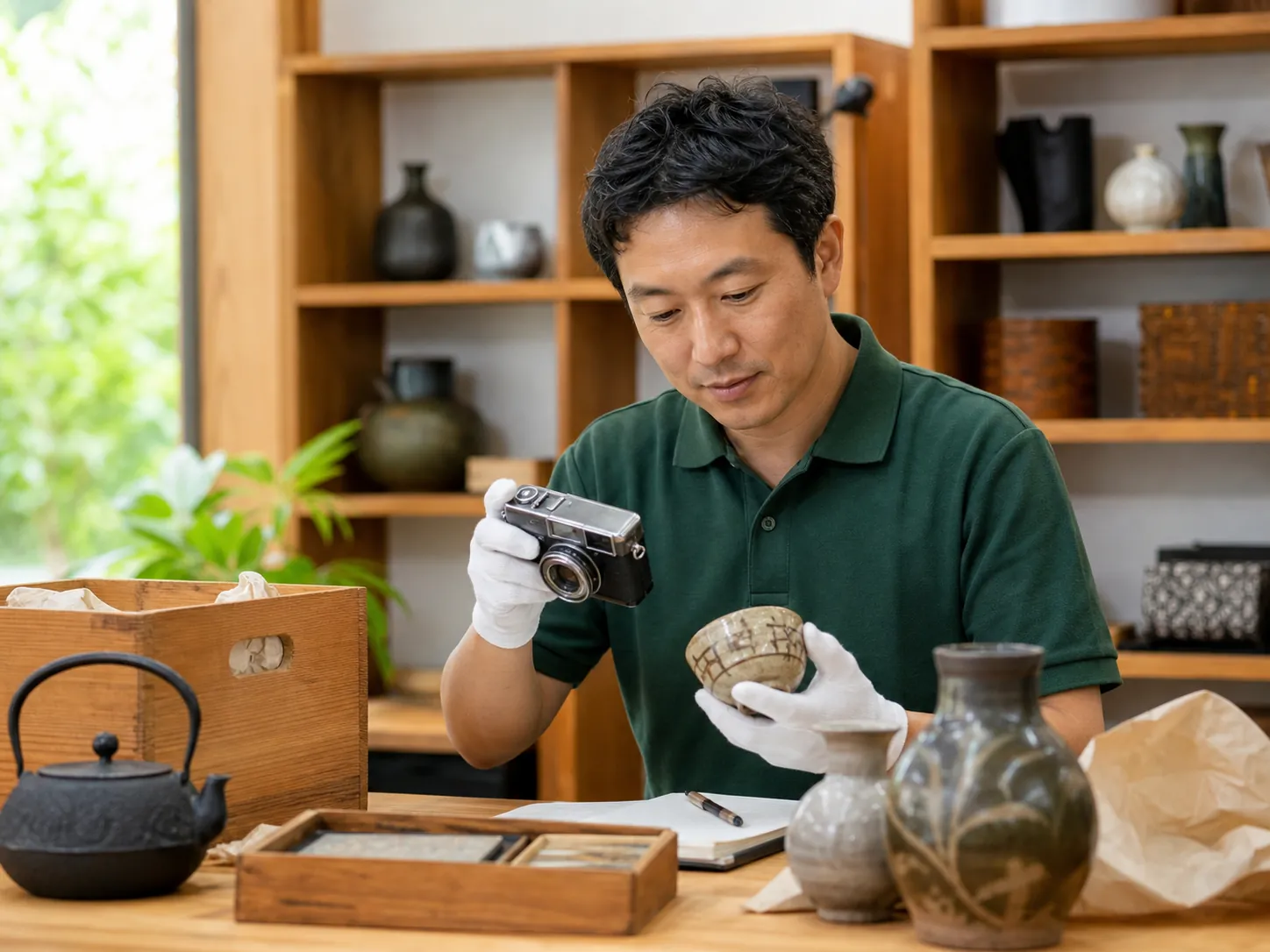 写真レポート付き作業