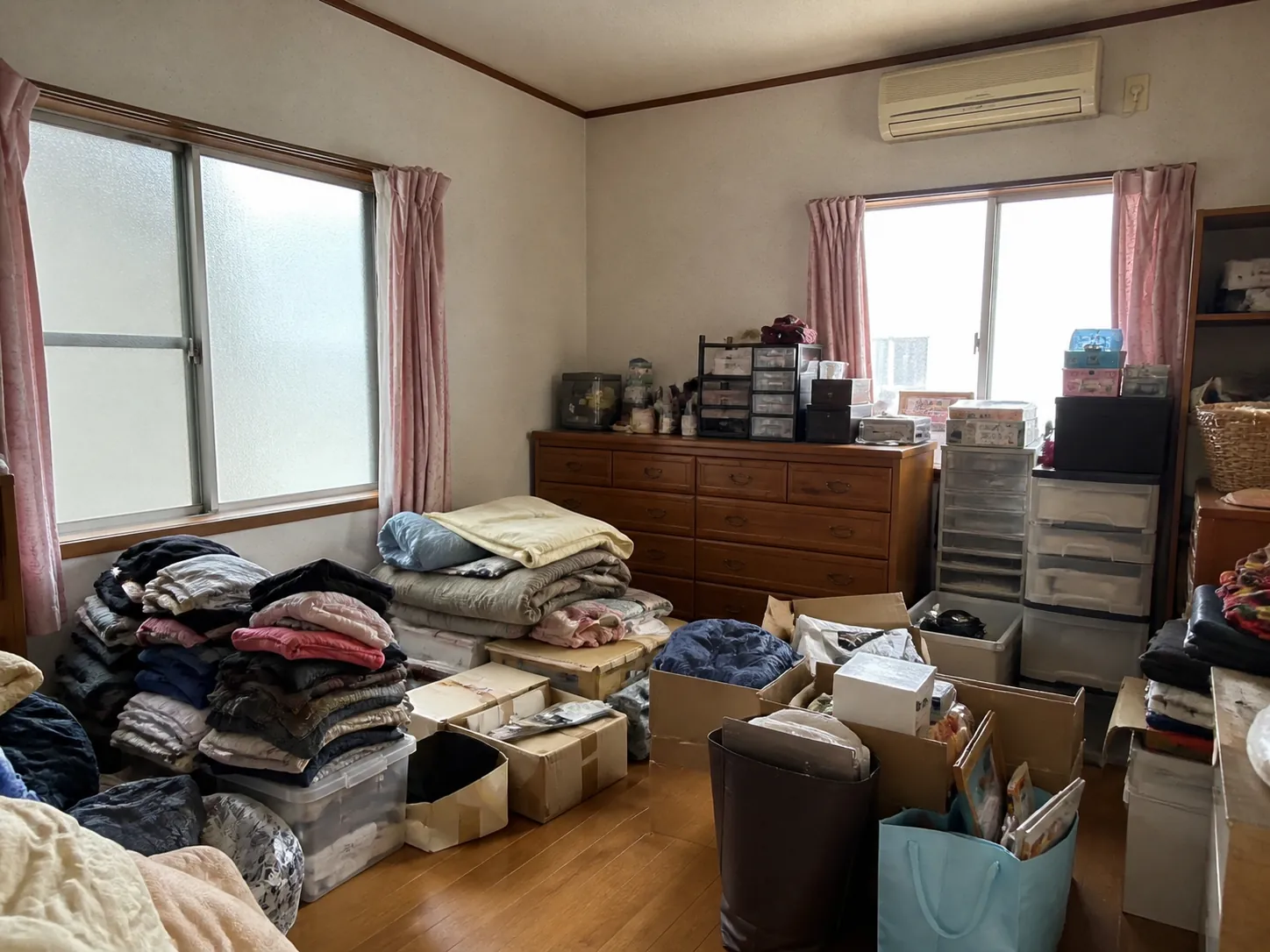 片付け前